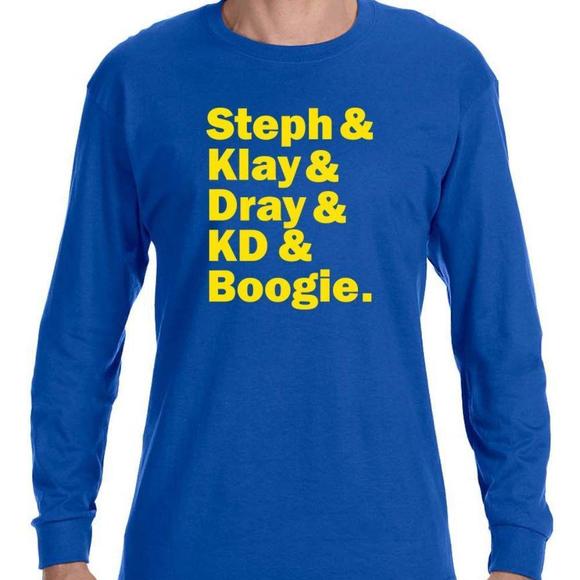 Tops - Golden State Warriors Death Line Up Sweatshirt